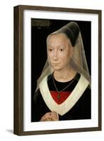 Portrait of a Young Woman, 1480-Hans Memling-Framed Giclee Print