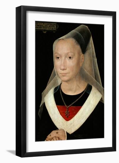 Portrait of a Young Woman, 1480-Hans Memling-Framed Giclee Print