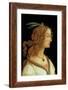Portrait of a Young Woman, 1485-Sandro Botticelli-Framed Giclee Print