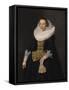 Portrait of a Young Woman, 1632-Nicolaes Eliasz-Framed Stretched Canvas