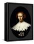 Portrait of a Young Woman, 1633-Rembrandt van Rijn-Framed Stretched Canvas