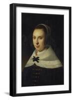 Portrait of a Young Woman, 1654-Anthonie Palamedesz-Framed Giclee Print