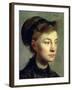 Portrait of a Young Woman, 1867-Edgar Degas-Framed Giclee Print