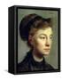 Portrait of a Young Woman, 1867-Edgar Degas-Framed Stretched Canvas