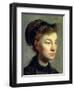 Portrait of a Young Woman, 1867-Edgar Degas-Framed Giclee Print