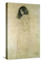 Portrait of a Young Woman, 1896-97-Gustav Klimt-Stretched Canvas