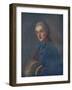 'Portrait of a Young Woman', 18th century-Francois Boucher-Framed Giclee Print