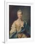 'Portrait of a Young Woman'', 18th century-Jean-Marc Nattier-Framed Giclee Print