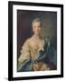 'Portrait of a Young Woman'', 18th century-Jean-Marc Nattier-Framed Giclee Print