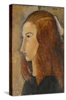 Portrait of a Young Woman, 1918-Amedeo Modigliani-Stretched Canvas