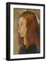 Portrait of a Young Woman, 1918-Amedeo Modigliani-Framed Giclee Print