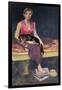 Portrait of a young woman, 1949-John Stanton Ward-Framed Giclee Print