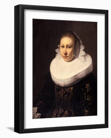 Portrait of a Young Woman, before 1644-Jacob Gerritsz Cuyp-Framed Giclee Print