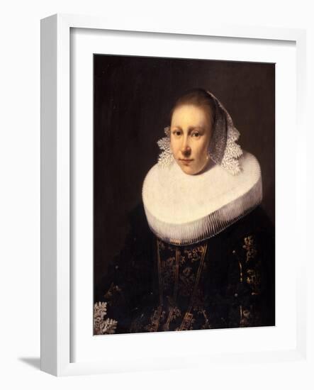 Portrait of a Young Woman, before 1644-Jacob Gerritsz Cuyp-Framed Giclee Print