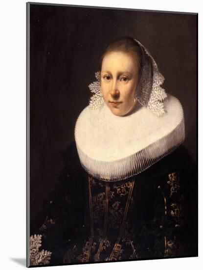 Portrait of a Young Woman, before 1644-Jacob Gerritsz Cuyp-Mounted Giclee Print