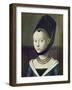 Portrait of a Young Woman, C. 1470-Philip James De Loutherbourg-Framed Giclee Print