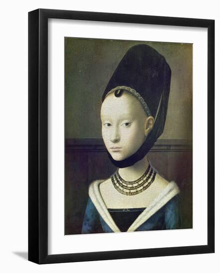 Portrait of a Young Woman, C. 1470-Philip James De Loutherbourg-Framed Giclee Print