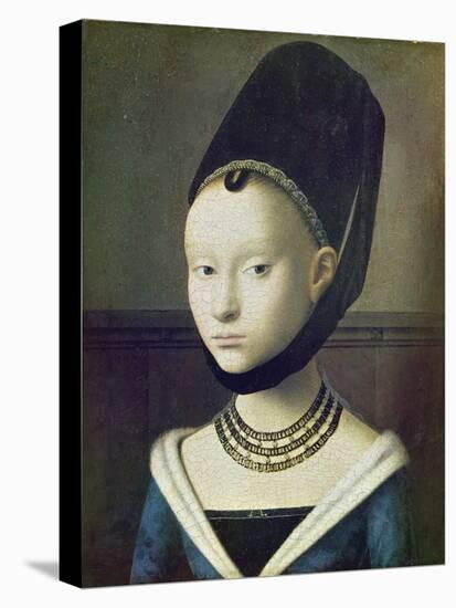 Portrait of a Young Woman, C. 1470-Philip James De Loutherbourg-Stretched Canvas