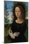 Portrait of a Young Woman, c.1475-80-Lorenzo di Credi-Mounted Giclee Print