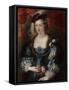 Portrait of a Young Woman, C.1620-30 (Oil on Panel)-Peter Paul (and studio) Rubens-Framed Stretched Canvas