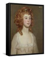 Portrait of a Young Woman, C.1790-Philip Reinagle-Framed Stretched Canvas