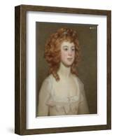 Portrait of a Young Woman, C.1790-Philip Reinagle-Framed Giclee Print