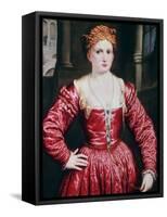 Portrait of a Young Woman, C1550-Paris Bordone-Framed Stretched Canvas