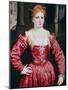 Portrait of a Young Woman, C1550-Paris Bordone-Mounted Giclee Print