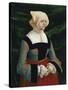 Portrait of a Young Woman, Ca 1521-1525-Albrecht Altdorfer-Stretched Canvas