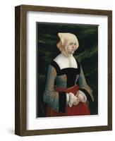 Portrait of a Young Woman, Ca 1521-1525-Albrecht Altdorfer-Framed Giclee Print