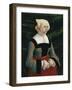 Portrait of a Young Woman, Ca 1521-1525-Albrecht Altdorfer-Framed Giclee Print