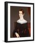 Portrait of a Young Woman Ca, 1845-George Hartwell-Framed Giclee Print