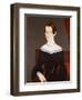 Portrait of a Young Woman Ca, 1845-George Hartwell-Framed Giclee Print