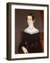 Portrait of a Young Woman Ca, 1845-George Hartwell-Framed Giclee Print