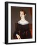 Portrait of a Young Woman Ca, 1845-George Hartwell-Framed Giclee Print