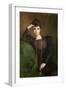 Portrait of a Young Woman, circa 1900-Pascal Adolphe Jean Dagnan-Bouveret-Framed Giclee Print