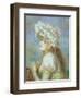 Portrait of a Young Woman in a Lace Hat, 1891-Pierre-Auguste Renoir-Framed Giclee Print