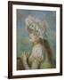 Portrait of a Young Woman in a Lace Hat, 1891-Pierre-Auguste Renoir-Framed Giclee Print