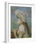 Portrait of a Young Woman in a Lace Hat, 1891-Pierre-Auguste Renoir-Framed Giclee Print