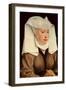 Portrait of a Young Woman in a Pinned Hat, circa 1435-Rogier van der Weyden-Framed Giclee Print