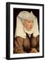 Portrait of a Young Woman in a Pinned Hat, circa 1435-Rogier van der Weyden-Framed Giclee Print