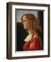 Portrait of a Young Woman in Profile (Simonetta Vespucci?)-Sandro Botticelli-Framed Giclee Print