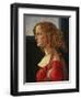 Portrait of a Young Woman in Profile (Simonetta Vespucci?)-Sandro Botticelli-Framed Giclee Print