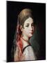 Portrait of a Young Woman in Sarafan and Kokoshnik, 1820s-Mauro Gandolfi-Mounted Giclee Print