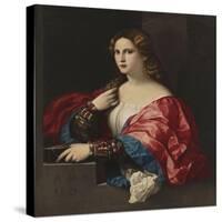 Portrait of a Young Woman (La Bell)-Jacopo Palma Il Vecchio the Elder-Stretched Canvas