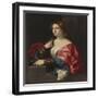 Portrait of a Young Woman (La Bell)-Jacopo Palma Il Vecchio the Elder-Framed Giclee Print