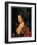 Portrait of a Young Woman (Laura)-Giorgione da Castelfranco-Framed Giclee Print