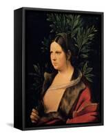 Portrait of a Young Woman (Laura)-Giorgione da Castelfranco-Framed Stretched Canvas