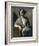 Portrait of a Young Woman Leaning on Her Elbow; Portrait De Jeune Fille Accoudee, 1928-Emile Bernard-Framed Giclee Print