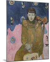 Portrait of a Young Woman, Vaite. Jeanne Goupil 1896-Paul Gauguin-Mounted Giclee Print